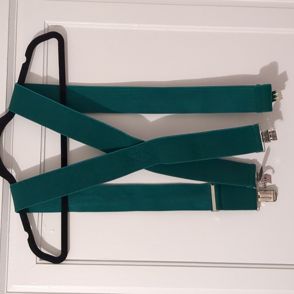 St Patricks Day Budweiser Shamrock Suspenders Anheuser-Busch St. Louis St Patty - Picture 3 of 5